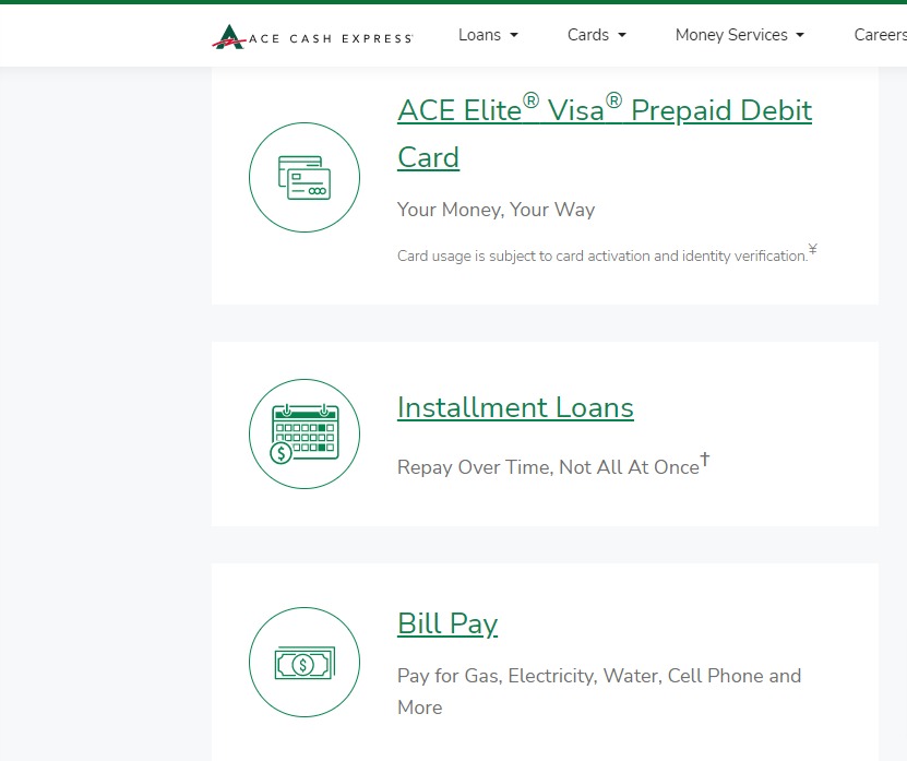 ACE Cash Express reviews