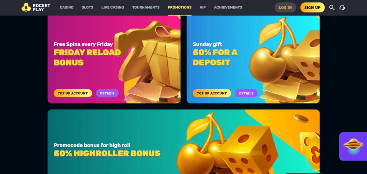 RocketPlay Rocket Play Casino Bonus Offers