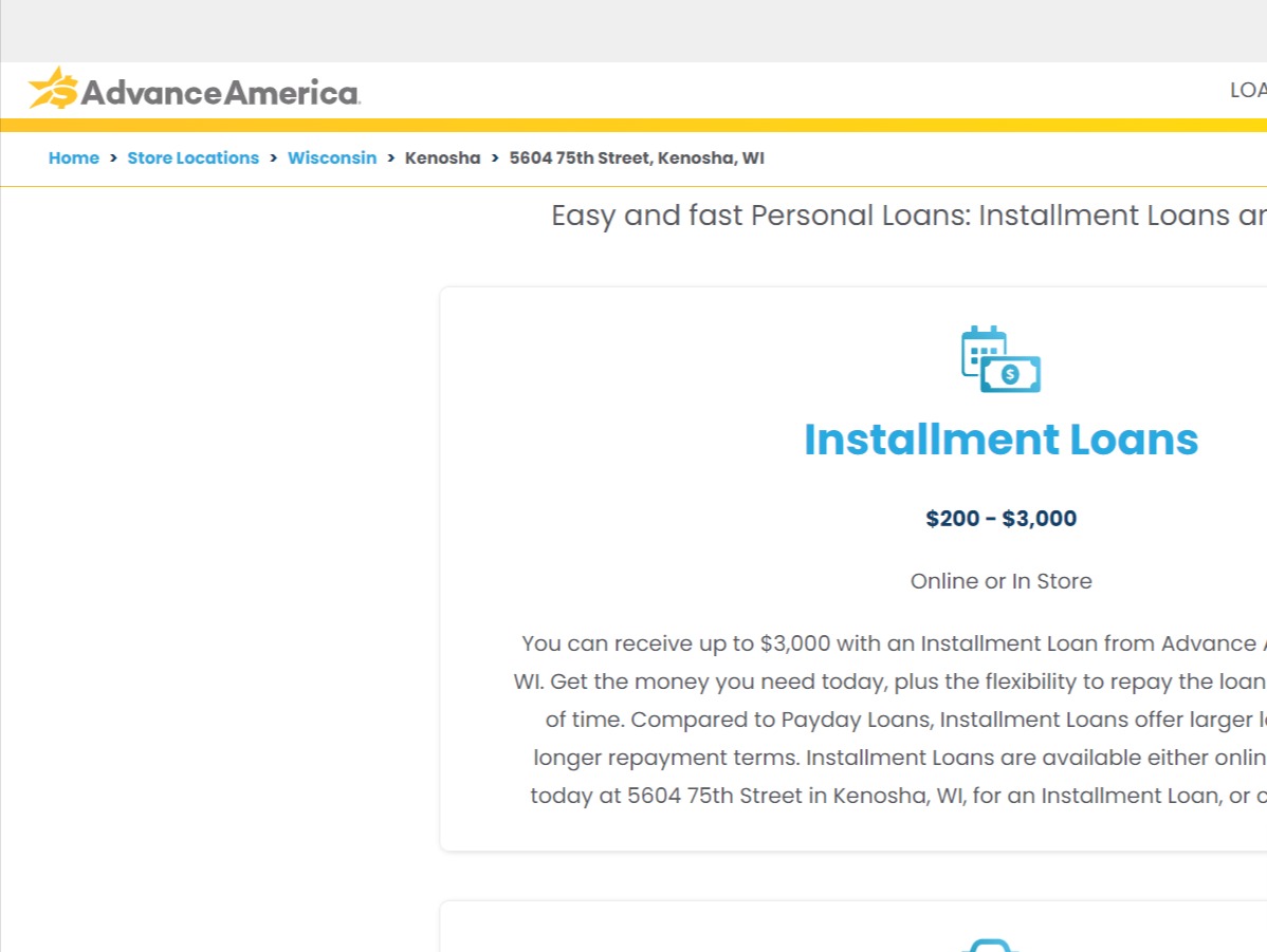 Advance America reviews