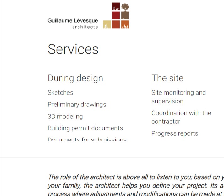 Guillaume Lévesque architect reviews