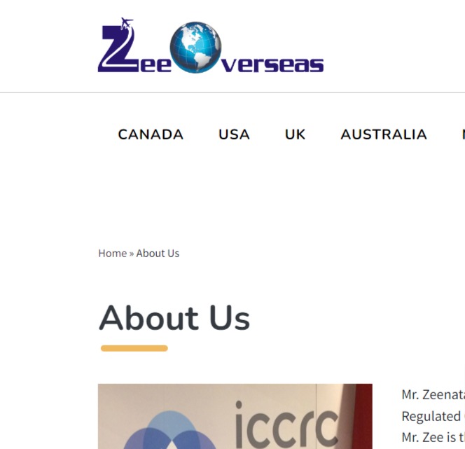 Zee Overseas Immigration Consultant and International Students Services reviews