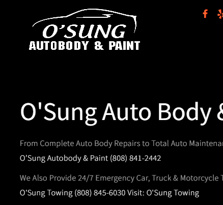 O'Sung Auto Body & Paint reviews