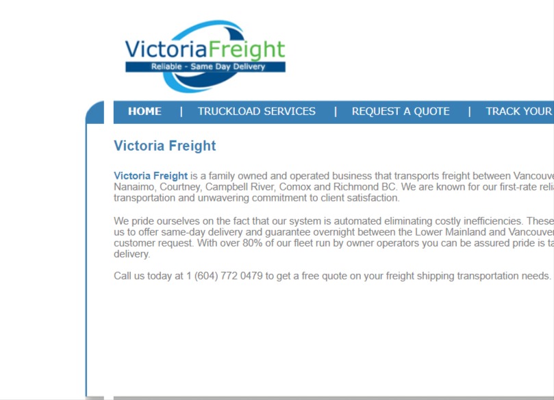 Victoria Freight reviews