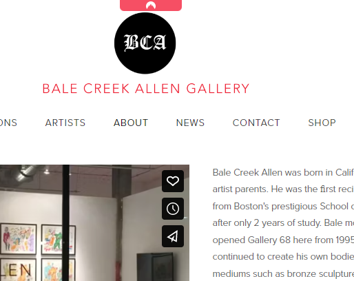 Bale Creek Allen Gallery reviews