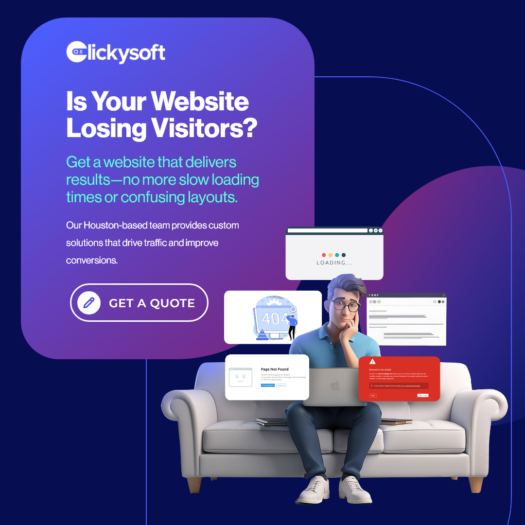ClickySoft - Houston Web Design & Apps Development Company photo