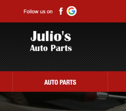 Julio's deals auto parts