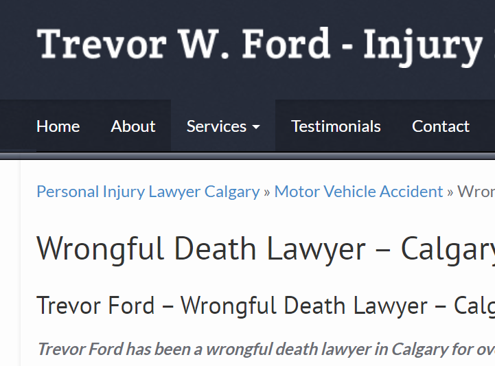 Trevor Ford - Lawyer reviews