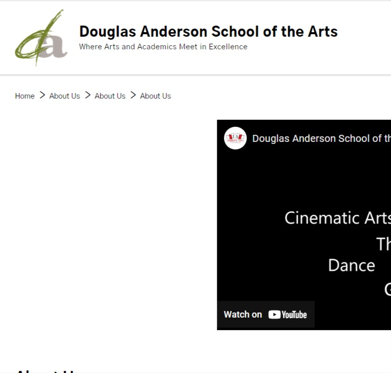Douglas Anderson School of the Arts reviews