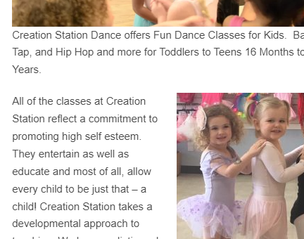Creation Station Dance reviews