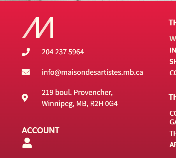 La Maison des artistes visuels francophones reviews