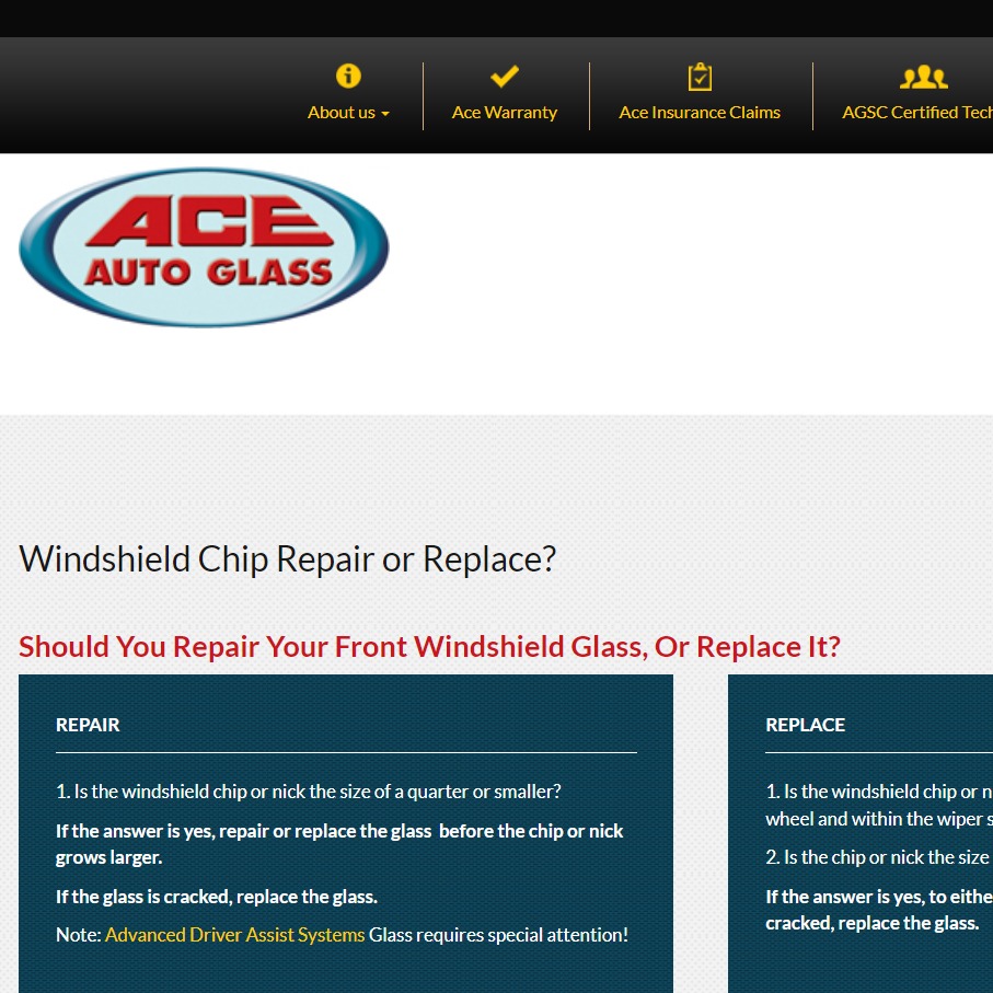 Ace Auto Glass reviews