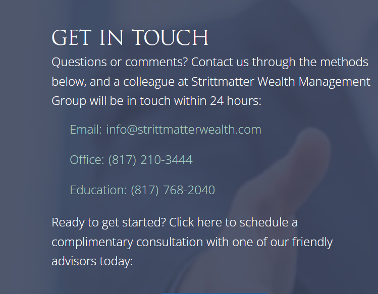 Strittmatter Wealth Management Group, LLC reviews