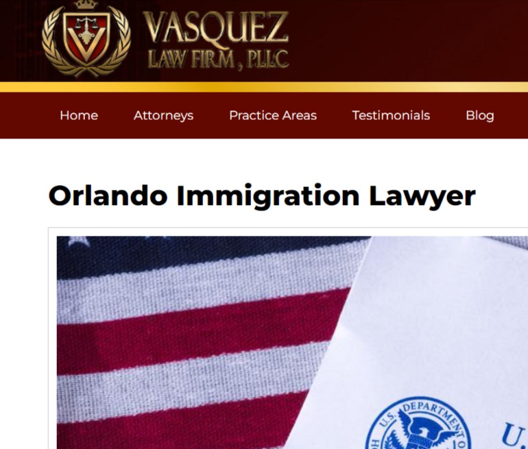 Vasquez Law Firm, PLLC - Orlando, FL reviews