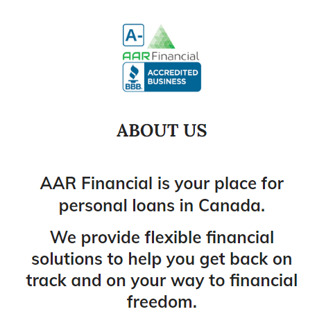 AAR Financial reviews