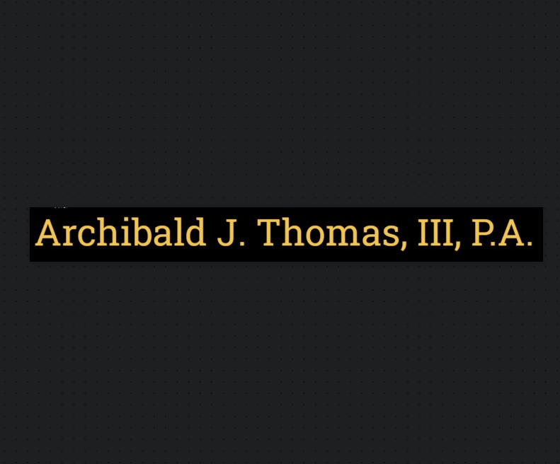 Law Offices of Archibald J. Thomas, III, P.A. reviews