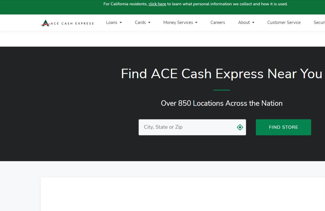 ACE Cash Express reviews