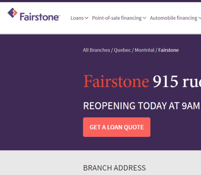 Fairstone reviews