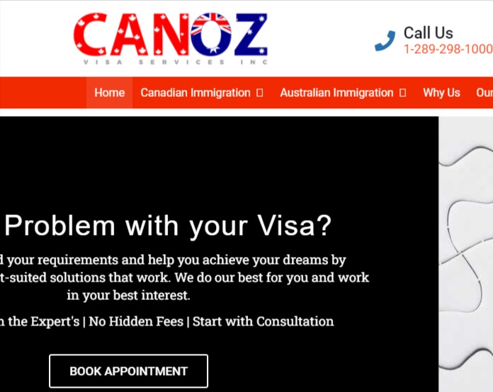 CanOz Visa Services - Immigration Consultant in Brampton reviews