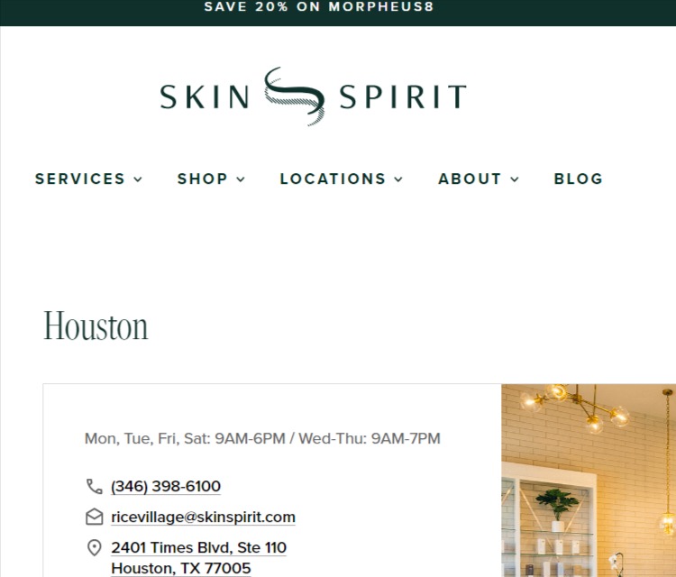 SkinSpirit Houston - Rice Village reviews