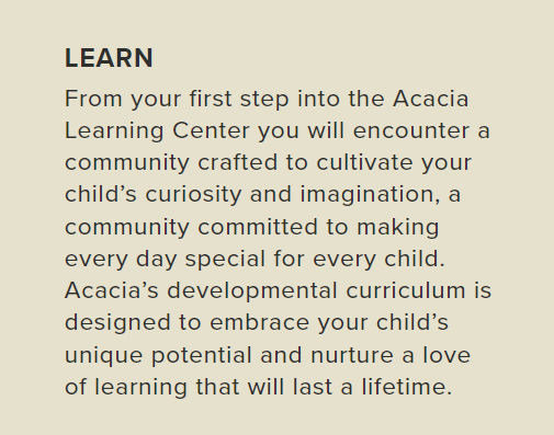 Acacia Learning Center reviews