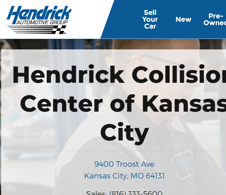 Hendrick Collision Center of Kansas City reviews