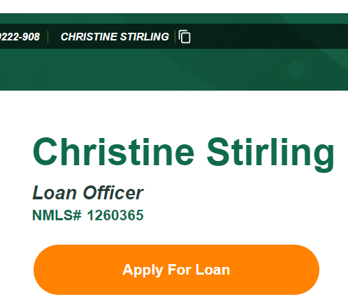 Christine A Stirling | Fairway Independent Mortgage Corporation Loan Officer reviews