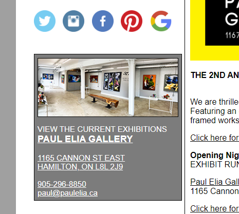 Paul Elia Studio Gallery reviews