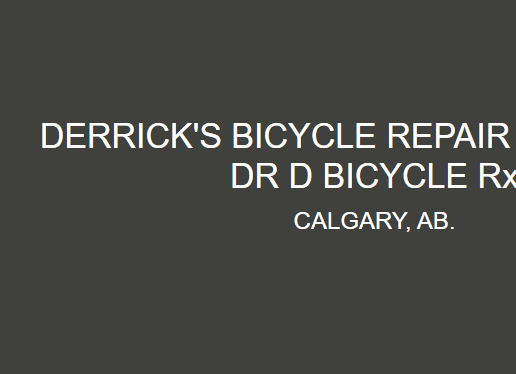 Derrick's bicycle repair and parts reviews