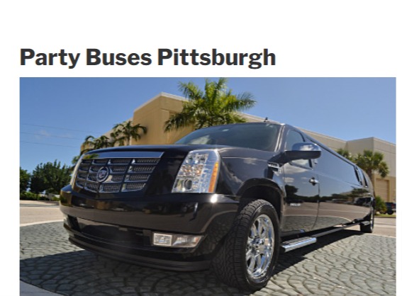 Best Party Bus Pittsburgh reviews
