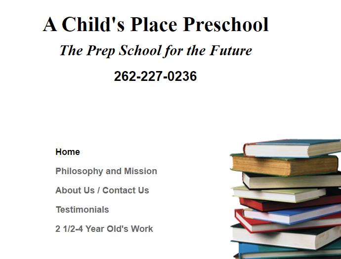 A Child's Place Preschool reviews