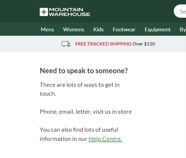 Mountain Warehouse reviews