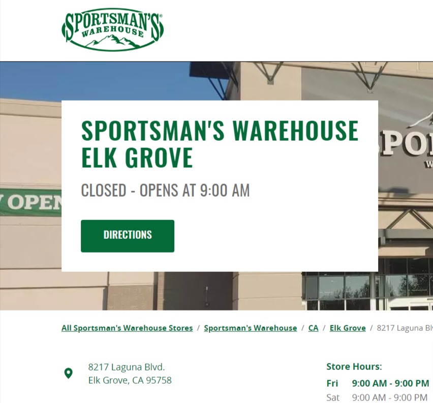Sportsman's Warehouse reviews