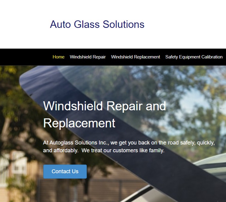 Auto Glass Solutions Inc reviews