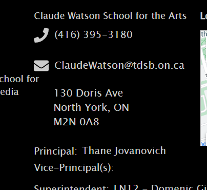Claude Watson School for the Arts reviews