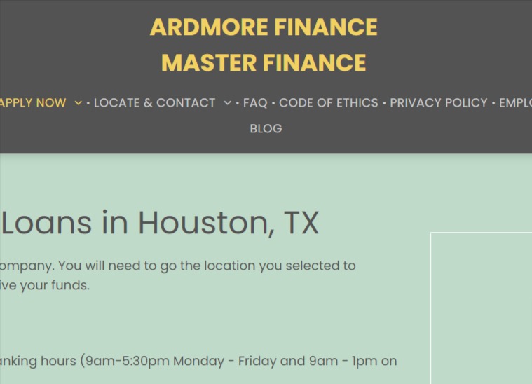 Ardmore Finance Corp. reviews