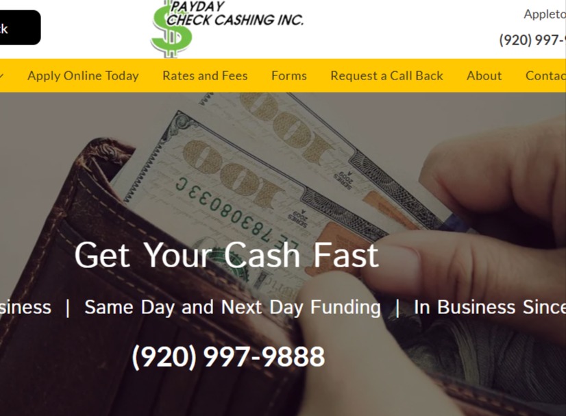 Payday Check Cashing Inc reviews