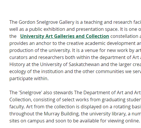 Gordon Snelgrove Gallery reviews