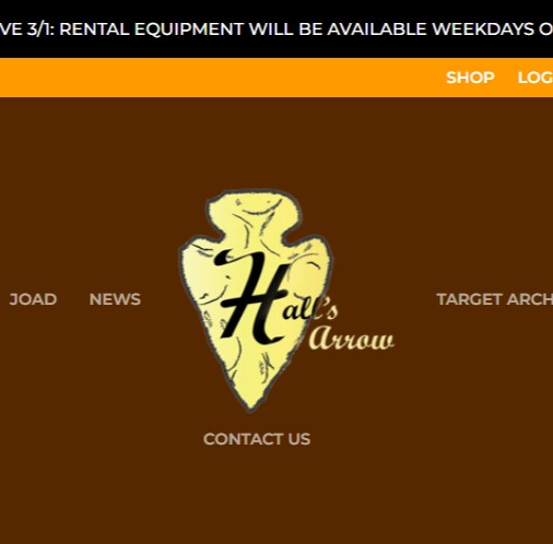 Hall's Arrow Indoor Archery Range & Archery Equipment Sales reviews