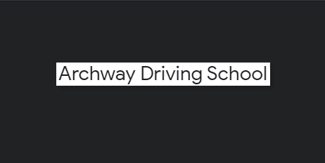 Archway Driving School reviews