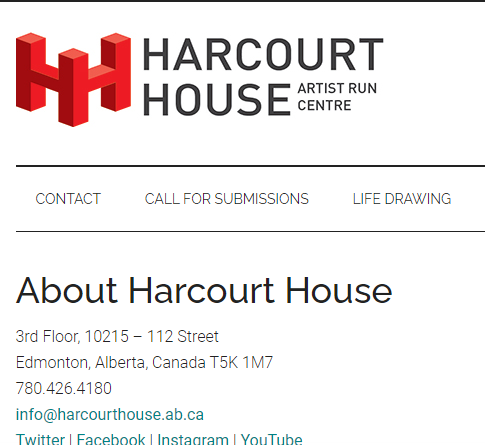 Harcourt House Artist Run Centre reviews