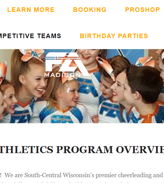 Fury Athletics of Madison reviews