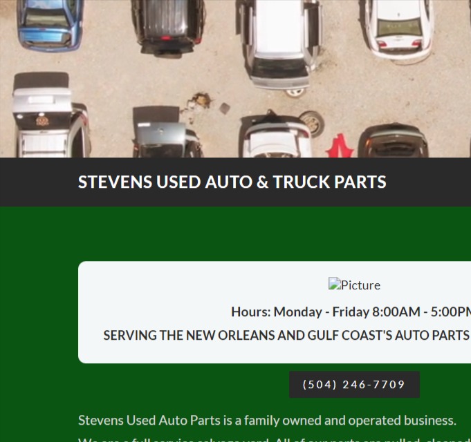 Stevens Auto Parts reviews