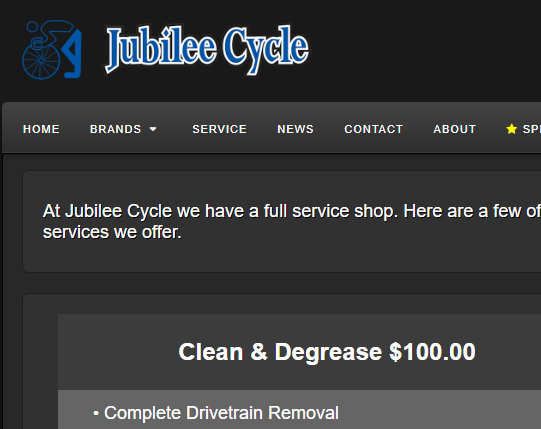 Jubilee Cycle reviews