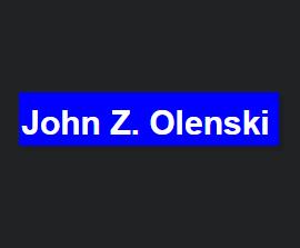 John Z. Olenski Barrister & Solicitor reviews