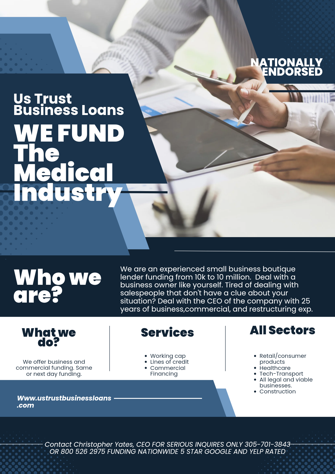 US Trust Business Loans and Alternative Capital Funding photo