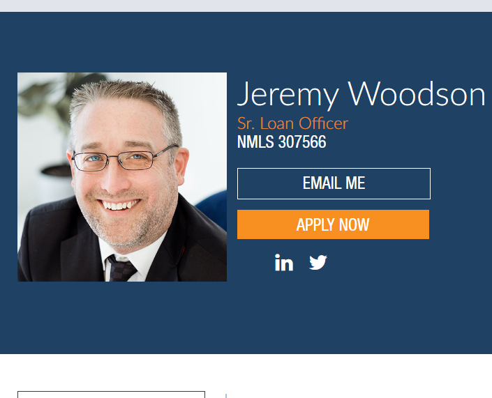 Jeremy Woodson At Colonial Savings, Equal Housing Lender NMLS # 307566 reviews