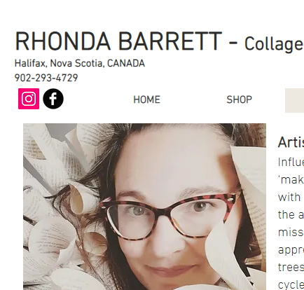 Rhonda Barrett - Collage Artist reviews