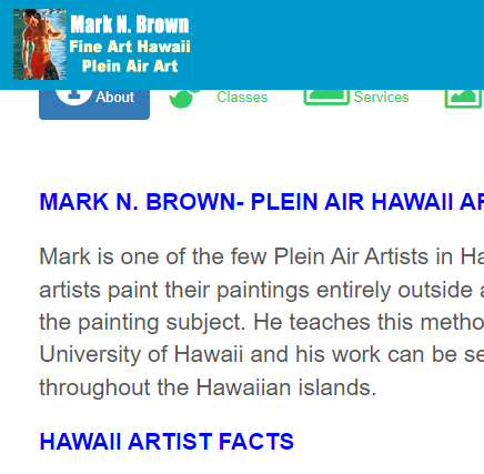 Mark N. Brown Fine Art reviews