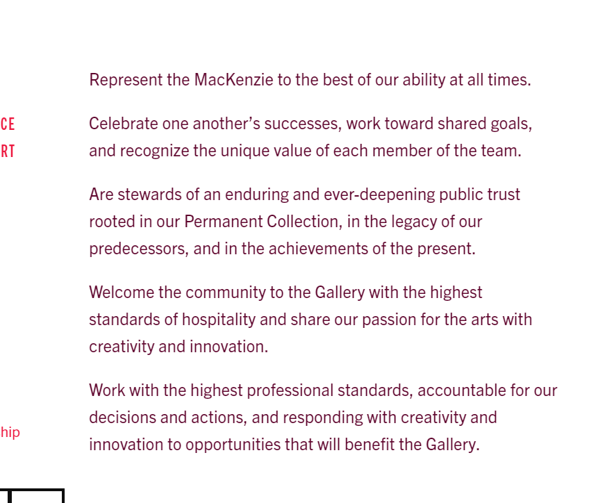 MacKenzie Art Gallery reviews