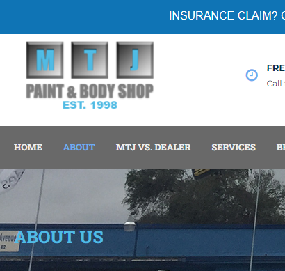 MTJ Paint and Body Shop Miami Fl reviews